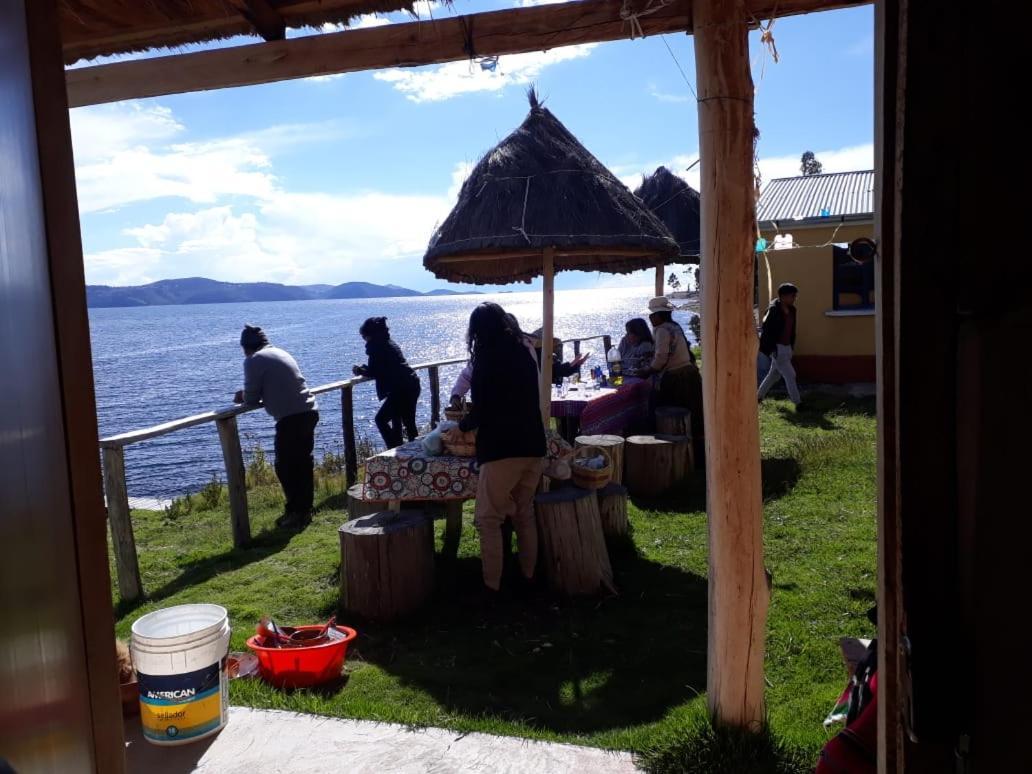 Hotel Hostal Luna Del Titikaka En Isla De La Luna Bolivia Exterior foto