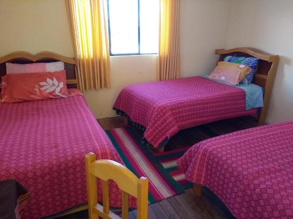 Hotel Hostal Luna Del Titikaka En Isla De La Luna Bolivia Exterior foto