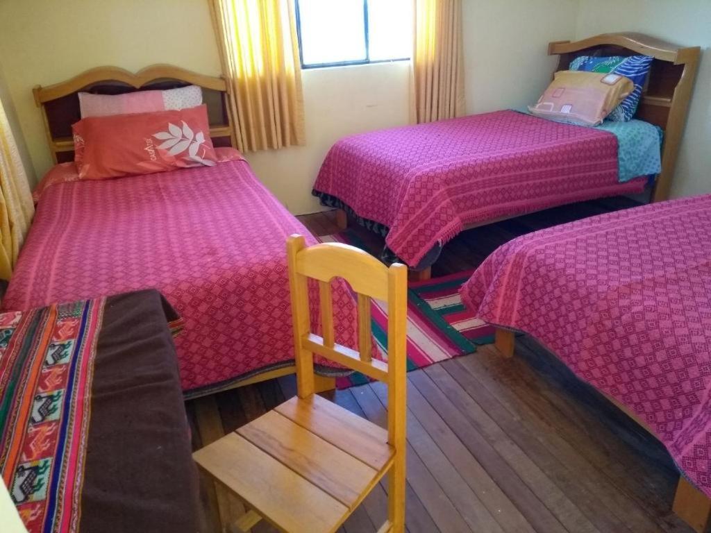 Hotel Hostal Luna Del Titikaka En Isla De La Luna Bolivia Exterior foto